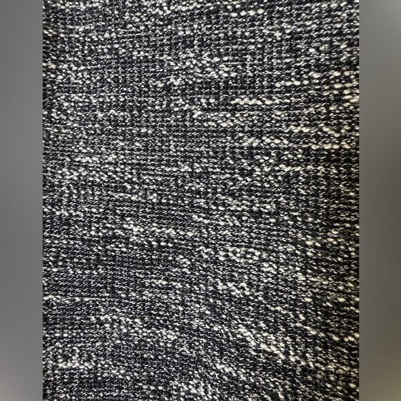 Eileen Fisher Black Tweed Zip Up Jacket With Ponte Knit Side Panels Size XL - Picture 9 of 14